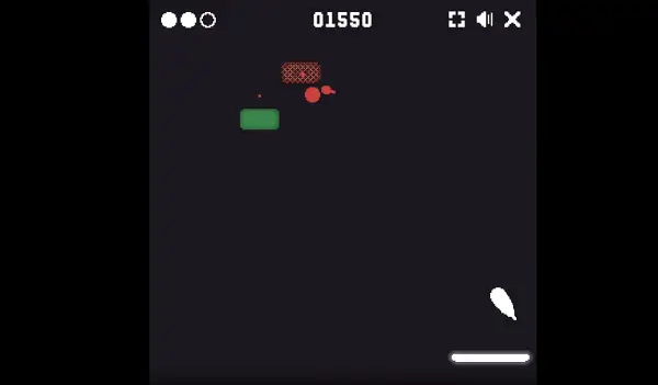 Clearing a stage in Google Block Breaker